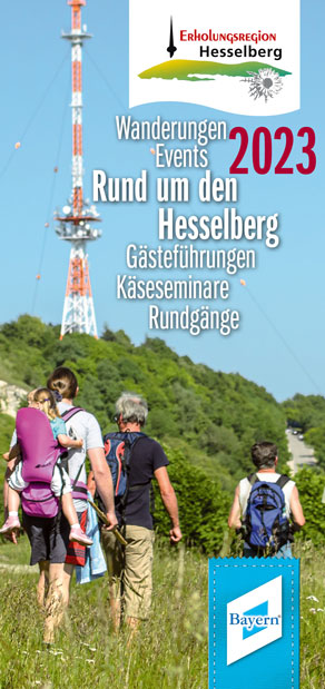 Broschüre "Rund um den Hesselberg"